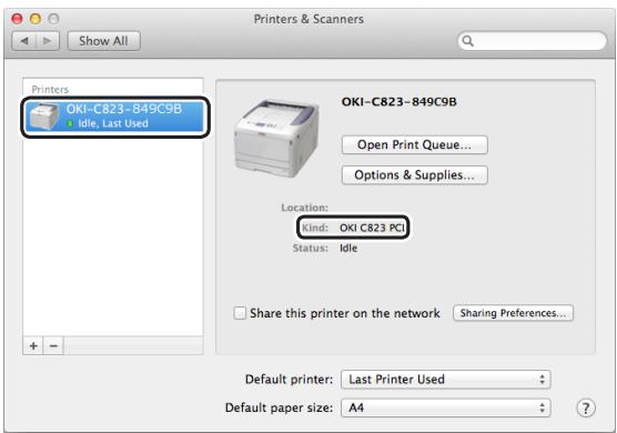 OKI ES6412DN - ■ Installez le pilote d'imprimante Mac OS X PS. (Excepté C813/C823) - 8