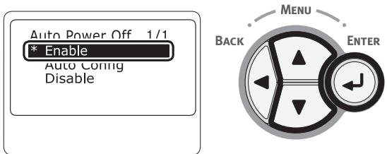 OKI C843DN - Configuration du mode Arrêt automatique - 7