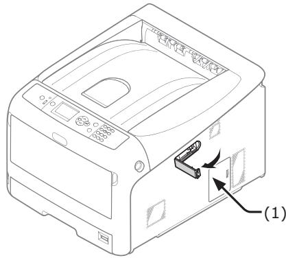 OKI C843DN - Installation du module du réseau local sans fil - 1