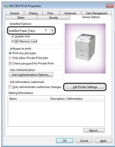 OKI C843DN - Pour le pilote PCL Windows - 1