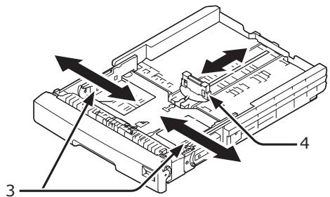 OKI C843DN - Réglez la numérotation du format de papier (2) afin de la faire correspondre au format du papier chargé. - 2