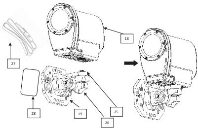 LEXIBOOK DJA100 - HELMET MOUNT (Assembly) - 1