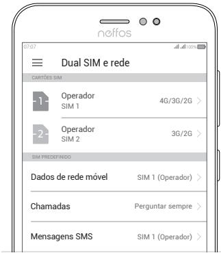 TP-LINK NEFFOS Y5 - Configurações para Dual SIM - 1