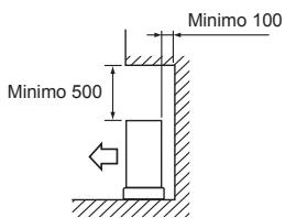 MITSUBISHI MSZ-HJ35VA - Ostacoli sulla parte superiore - 1