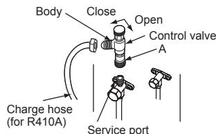 MITSUBISHI MXZ-5E102VA - 4-1. PURGING PROCEDURES AND LEAK TEST - 2