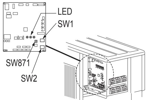 MITSUBISHI MXZ-5E102VA - [Hur lásning av driflåge sca utforas] - 1
