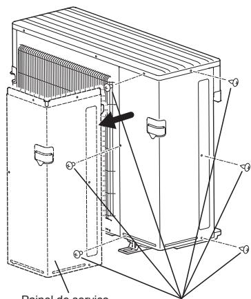 MITSUBISHI MXZ-5E102VA - 2-2. LIGAÇAO DOS FIOS PARA A UNIDADE EXTERIOR - 1