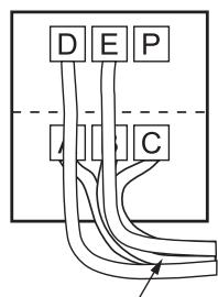 MITSUBISHI MXZ-5E102VA - 2-2. CONNECTING WIRES FOR OUTDOOR UNIT - 5