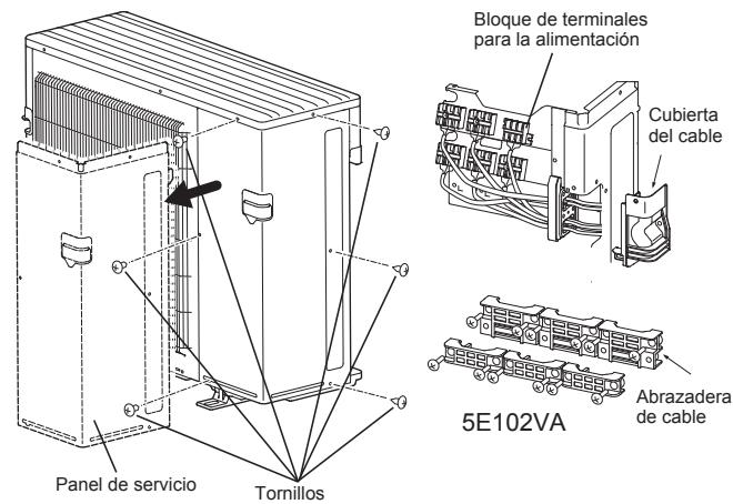 MITSUBISHI MXZ-5E102VA - 2-2. CABLES DE CONEXION PARA LA UNIDAD EXTERIOR - 1