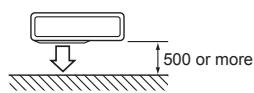 MITSUBISHI MXZ-5E102VA - Obstacles in front (blowing) only - 1