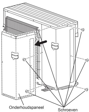 MITSUBISHI MXZ-4E83VA - 2-2. DRADEN VOOR BUITENUNIT AANSLUITEN - 1