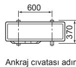 MITSUBISHI MXZ-4E83VA - 2-1. ÜNİTENİN MONTE EDİLMESİ - 3