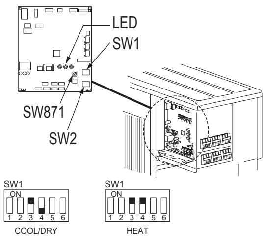 MITSUBISHI MXZ-4E83VA - [How to lock the operation mode] - 1