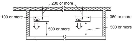 MITSUBISHI MXZ-4E83VA - Obstacles in front, behind and on side(s) - 1