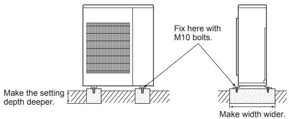 MITSUBISHI MXZ-4E83VA - 2-1. INSTALLING THE UNIT - 1