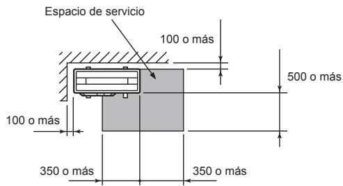 MITSUBISHI MXZ-4E83VA - Espacio de servicio - 1