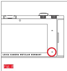 LEICA T SYSTEM - Affichage de I'etat de charge Fig.10 - 3