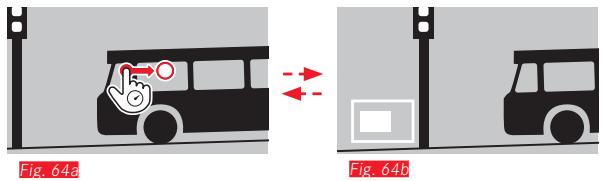 LEICA T SYSTEM - SELECTION D'UN CADRAGE Fig.64a/b - 1