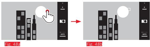 LEICA T SYSTEM - Déplacement du champ de mesure Fig. 48a/b - 1