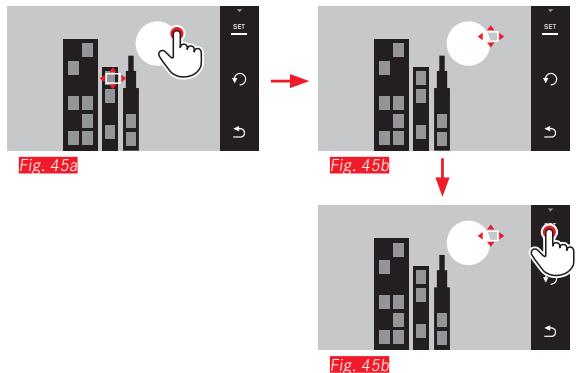 LEICA T SYSTEM - Commande à l'aide du menu après sélection de la fonction* - 1