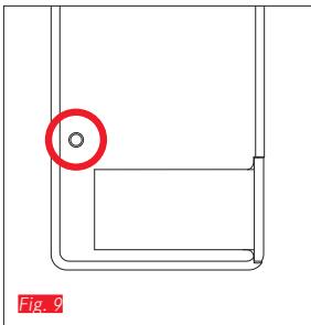 LEICA T SYSTEM - Affichage de I'etat de charge Fig.10 - 4