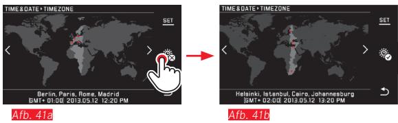 LEICA T SYSTEM - Tijdsindeling selecteren Afb.40 - 2