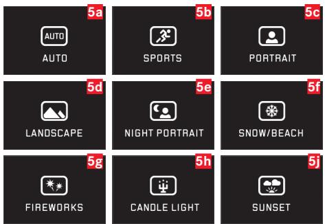 LEICA T SYSTEM - MENU OPNAMEMODI - 2
