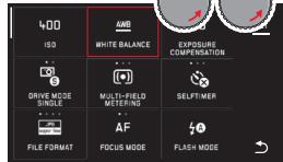 LEICA T SYSTEM - Remarques générales sur la commande des menus - 6