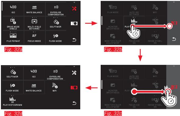 LEICA T SYSTEM - Remarques générales sur la commande des menus - 9