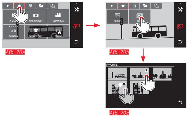 LEICA T SYSTEM - Individuel markeren Afb. 69a-c - 2