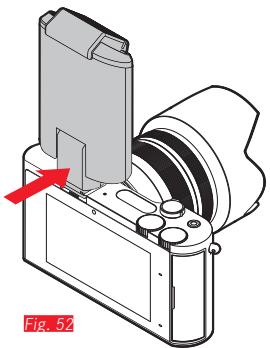 LEICA T SYSTEM - Avec un flash externe Fig.52 - 1