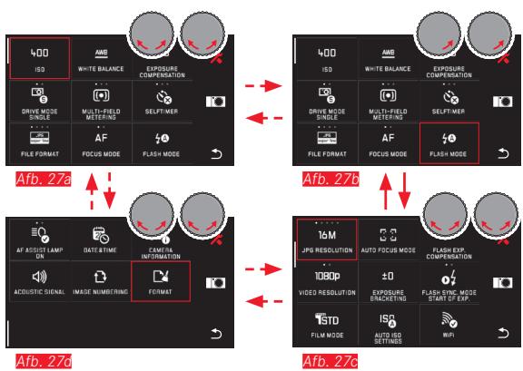LEICA T SYSTEM - Hoofdmenu starten Afb.25a-d - 13