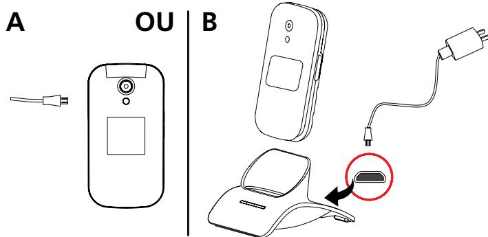 SWISSVOICE S28 - Charger le téléphone - 1