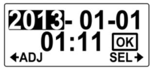 HP AC-200W - Date and Time - 2
