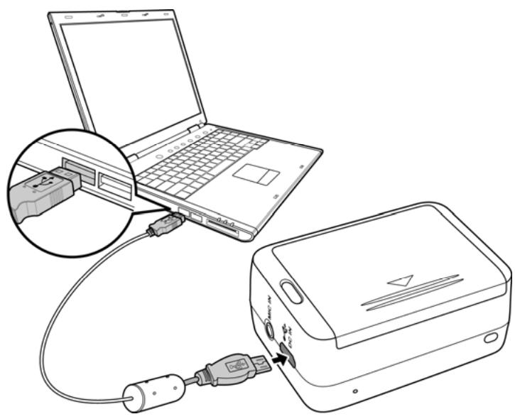 HP AC-200W - Branchement à un PC (Câble Micro-USB) - 1
