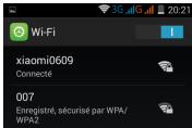 HAIER L55 - Connection au réseau Wi-Fi - 2