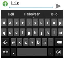 HAIER L55 - Clavier intelligent - 2