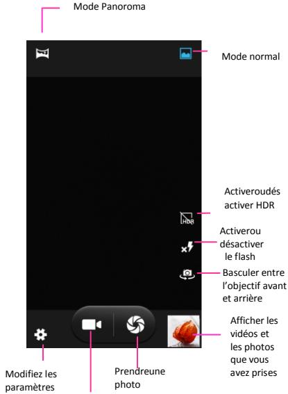 HAIER L56 - Prendre des photos et enregistrer des videoteos - 1