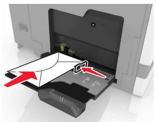 LEXMARK CS820DE - CS827DE - Chargement du chargeur multifonction - 8