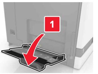LEXMARK MS517DN - Chargement du chargeur multifonction - 1