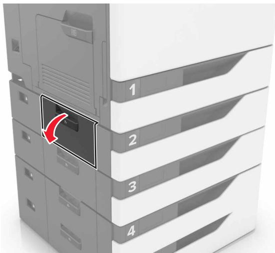 LEXMARK MS517DN - Bourrage papier dans les tiroirs - 3