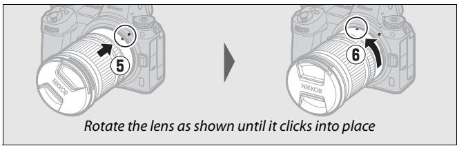 NIKON Z7 - Attach a Lens - 3
