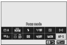 NIKON Z7 - Choosing a Focus Mode - 1