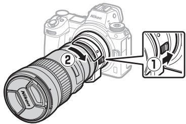 NIKON Z7 - Detach the lens. - 1