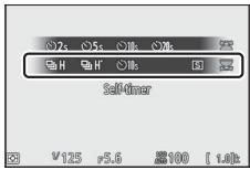 NIKON Z7 - Select self-timer mode. - 1