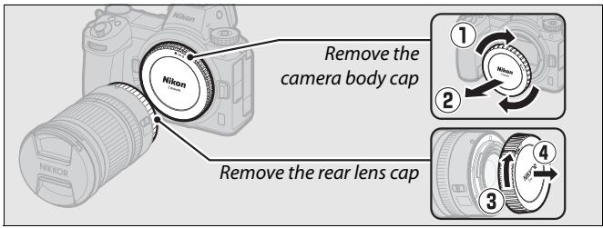 NIKON Z7 - Attach a Lens - 1