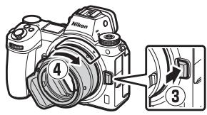 NIKON Z7 - Detach the adapter. - 1
