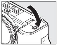NIKON 1 V3 - Insert the Battery and a Memory Card - 3