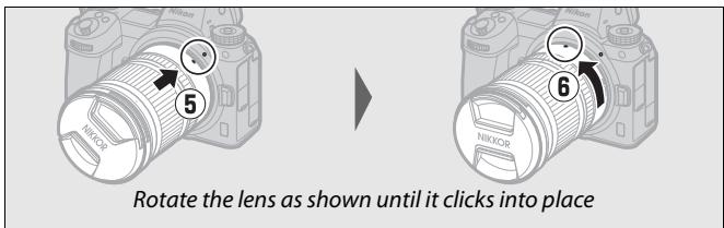 NIKON 1 V3 - Attach a Lens - 3
