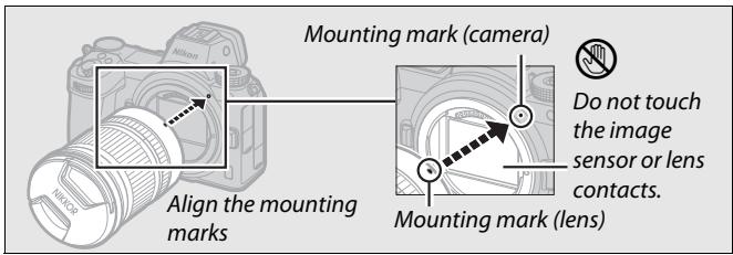 NIKON 1 V3 - Attach a Lens - 2